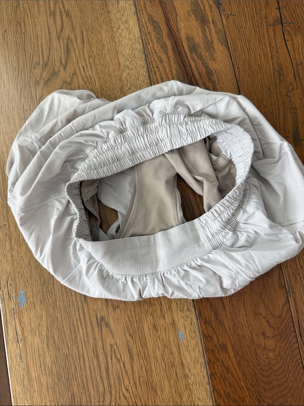 White Lululemon Women's Athletic Shorts - Breathable Running Shorts - Picture 3 of 7